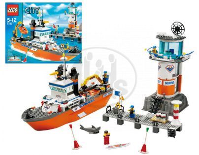 LEGO CITY 7739 Pobřežní hlídka Hlídkový člun