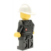 LEGO City Fireman hodiny s budíkom 5