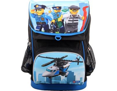 LEGO CITY Police Chopper Maxi školní aktovka, 2 dílný set