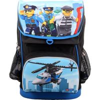 LEGO CITY Police Chopper Maxi školní aktovka, 2 dílný set 2