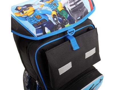 LEGO CITY Police Chopper Maxi školní aktovka, 2 dílný set