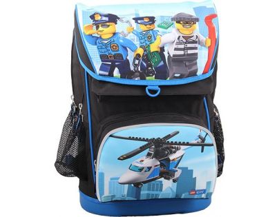 LEGO CITY Police Chopper Maxi školní aktovka, 2 dílný set