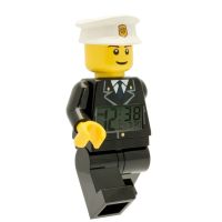 LEGO City Policeman hodiny s budíkom 2
