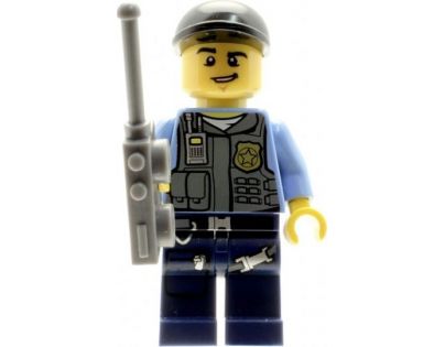 LEGO City Special Policeman - hodinky s minifigurkou