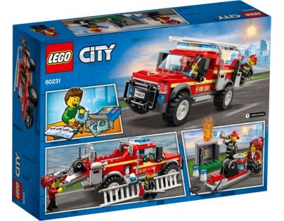 LEGO City Town 60231 Zásahové vozidlo veliteľky hasičov