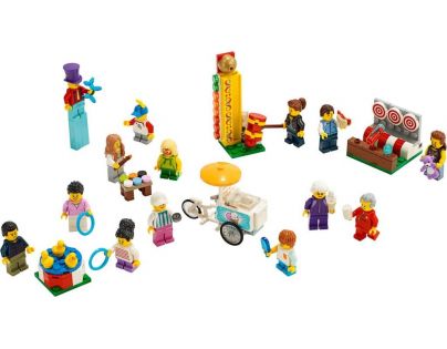 LEGO City Town 60234 Súprava postáv Zábavný lunapark