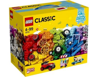 LEGO® Classic 10715 Kocky na kolieskach Poškodený obal