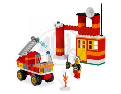 LEGO Kostičky 6191 Hasiči stavební sada