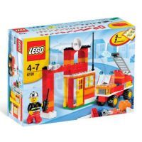 LEGO Kostičky 6191 Hasiči stavební sada 2