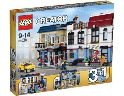 LEGO Creator 31026 - Moto shop a kavárna