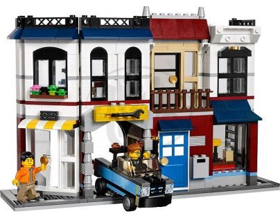 LEGO Creator 31026 - Moto shop a kavárna