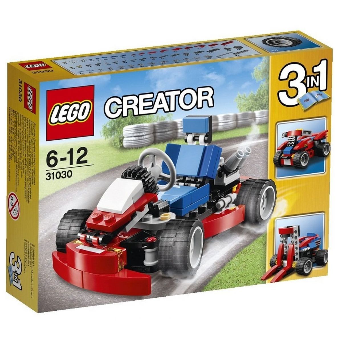LEGO Creator 31030 - Červená motokára