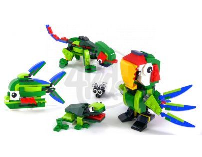 LEGO Creator 31031 - Zvířata z deštného pralesa