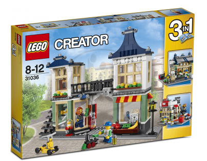 LEGO Creator 31036 - Obchod s hračkami a potravinami