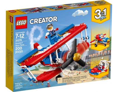 LEGO Creator 31076 Odvážne kaskadérske lietadlo