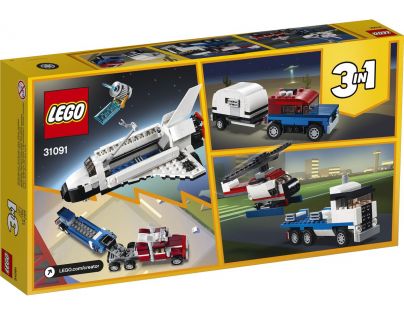 LEGO Creator 31091 Preprava raketoplánu
