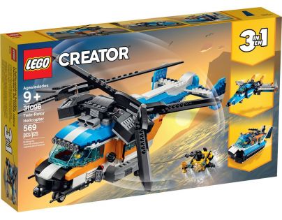LEGO Creator 31096 Helikoptéra s dvoma rotormi - Poškodený obal