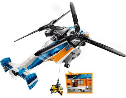 LEGO Creator 31096 Helikoptéra s dvoma rotormi - Poškodený obal