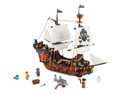 LEGO Creator 31109 Pirátska loď - Poškodený obal