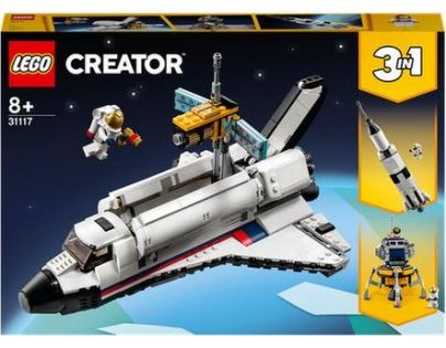 LEGO® Creator 31117 Vesmírne dobrodružstvo s raketoplánom