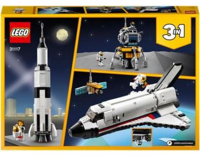 LEGO® Creator 31117 Vesmírne dobrodružstvo s raketoplánom