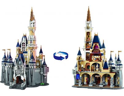 LEGO Creator 71040 Disney princezny Zámek Disney - Poškodený obal