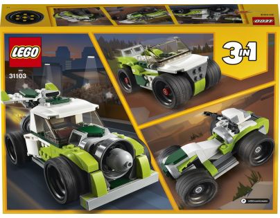 LEGO Creators 31103 Auto s raketovým pohonom