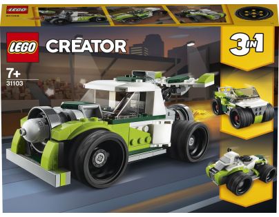 LEGO Creators 31103 Auto s raketovým pohonom