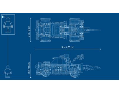 LEGO Creators 31103 Auto s raketovým pohonom