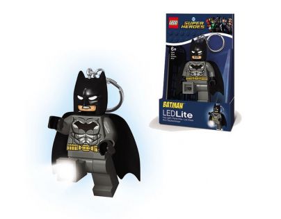 LEGO DC Super Heroes Grey Batman svietiaca figúrka