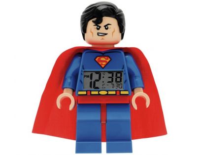 LEGO DC Super Heroes Superman Hodiny s budíkom