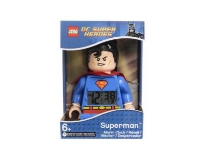 LEGO DC Super Heroes Superman Hodiny s budíkom