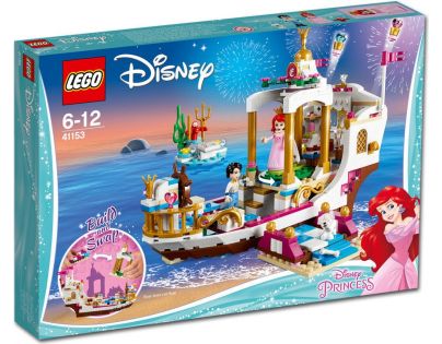 LEGO Disney Princess 41153 Arielin kráľovský čln na oslavy