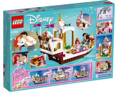 LEGO Disney Princess 41153 Arielin kráľovský čln na oslavy