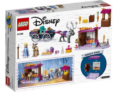 LEGO Disney Princess 41166 Elsa a dobrodružstvo s povozom - Poškodený obal