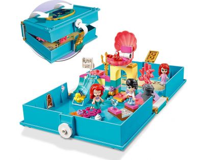 LEGO® I Disney Princess™ 43176 Ariel a jej rozprávková kniha dobrodružstvo