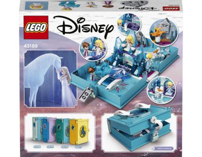 LEGO® Disney Princess™ 43189 Elsa a Nokk a rozprávková kniha dobrodružstiev
