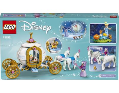 LEGO® Disney Princess™ 43192 Popoluška a kráľovský kočiar