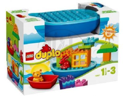 LEGO DUPLO Kostičky 10567 - Sada pro batolata - Postav si loďku