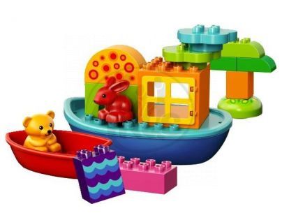 LEGO DUPLO Kostičky 10567 - Sada pro batolata - Postav si loďku