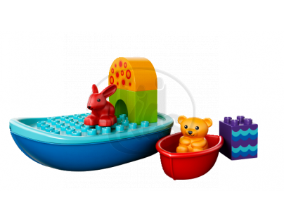 LEGO DUPLO Kostičky 10567 - Sada pro batolata - Postav si loďku