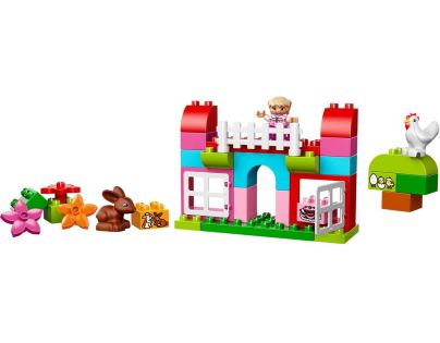 LEGO DUPLO Kostičky 10571 Růžový box plný zábavy