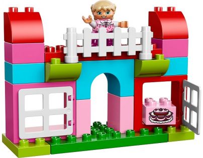 LEGO DUPLO Kostičky 10571 Růžový box plný zábavy