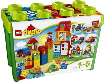 LEGO DUPLO Kostičky 10580 Zábavný box Deluxe