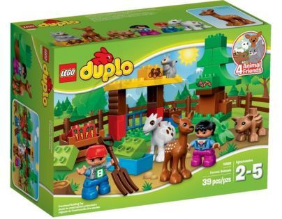 DUPLO LEGO Ville 10582 - Lesní zvířátka