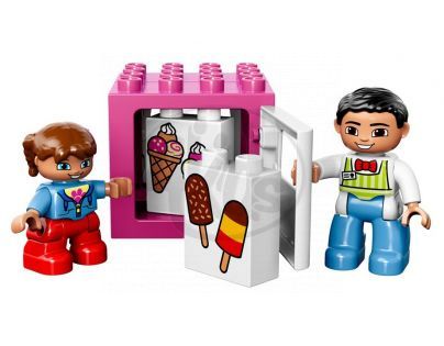 DUPLO LEGO Ville 10586 - Zmrzlinářská dodávka