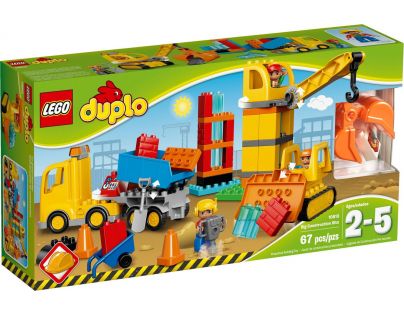 LEGO DUPLO 10813 Velké staveniště - Poškozený obal