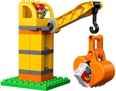 LEGO DUPLO 10813 Velké staveniště - Poškozený obal