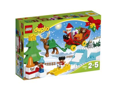 LEGO DUPLO 10837 Santovy Vánoce - Poškozený obal
