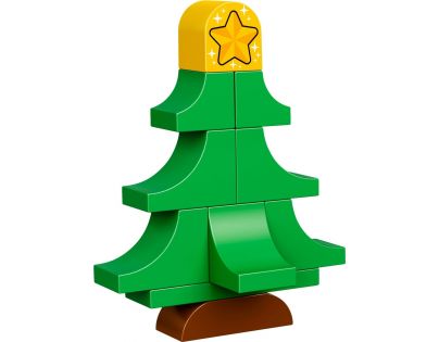 LEGO DUPLO 10837 Santovy Vánoce - Poškozený obal